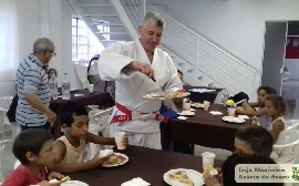 Ação Social do Projeto Judô