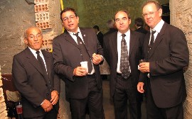Coquetel após Sagração do Templo