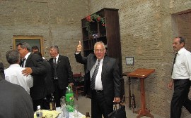 Coquetel após Sagração do Templo