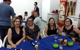 Jantar para as novas cunhadas Elenir e Regina